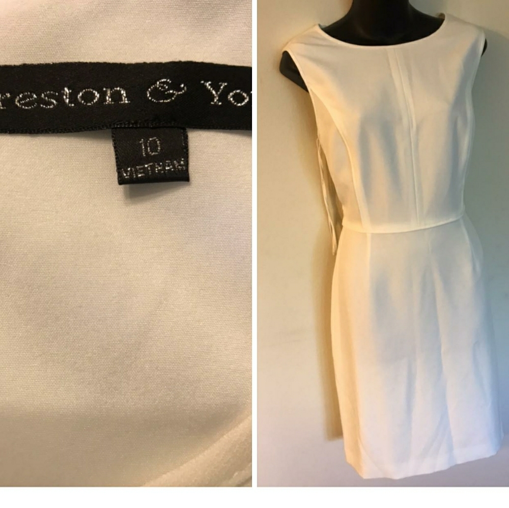 Chic white dress